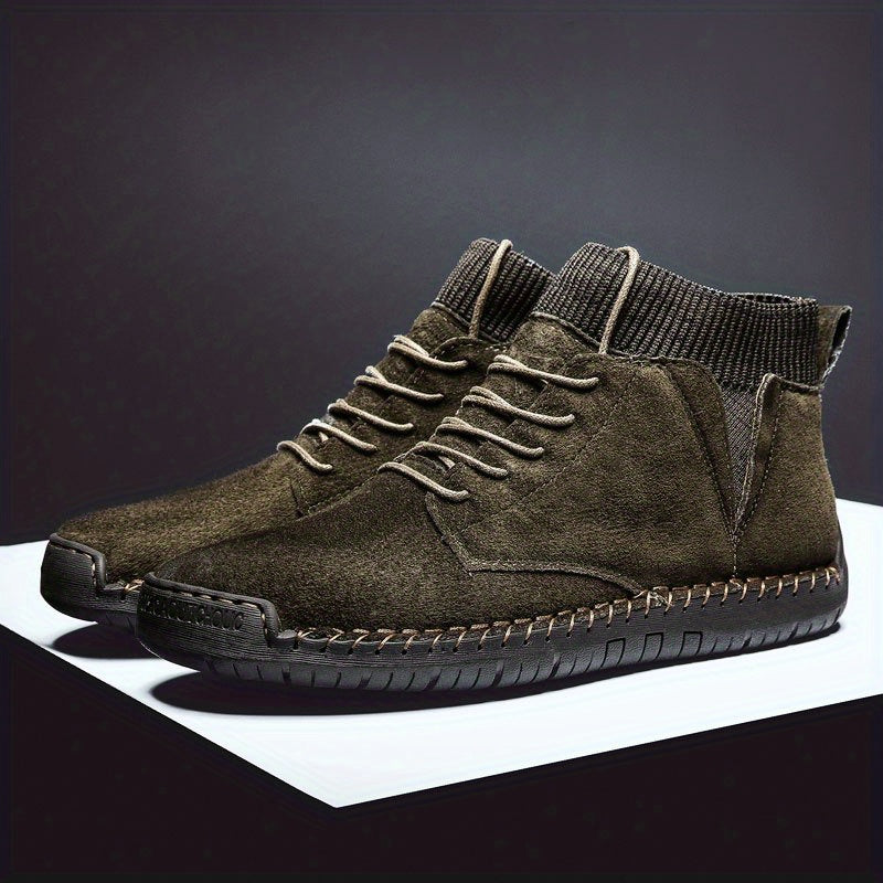 Ankle Boots Lace-up Sneakers, Comfortable And Breathable