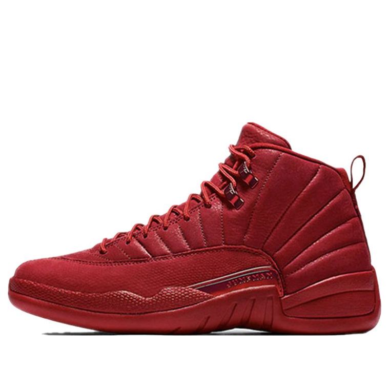 Air Jordan 12 Retro 'Triple Gym Red'  130690-601 Signature Shoe