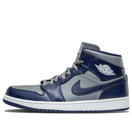 Air Jordan 1 Mid 'Georgetown'  554724-006 Epoch-Defining Shoes