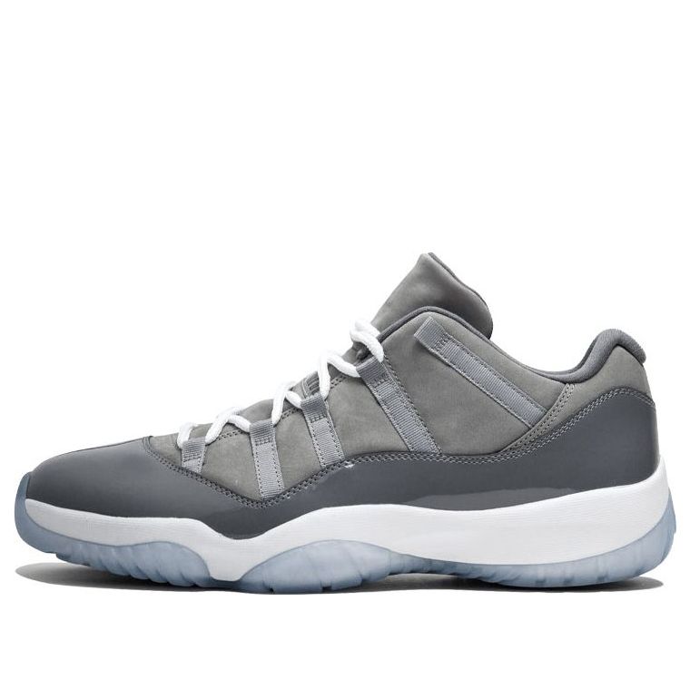 Air Jordan 11 Retro Low 'Cool Grey'  528895-003 Signature Shoe