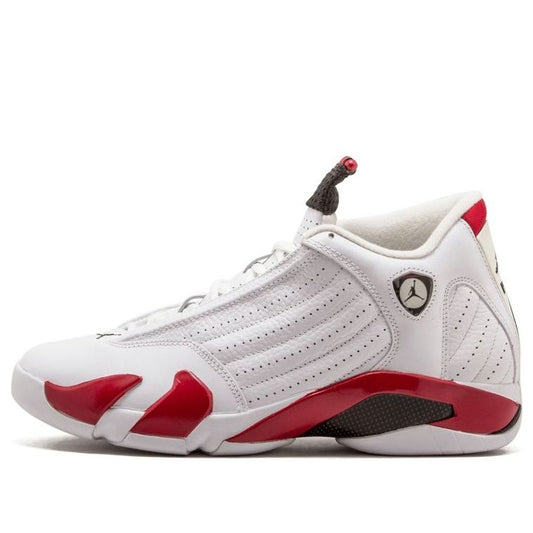 Air Jordan 14 Retro 'Candy Cane' 2012  487471-101 Signature Shoe